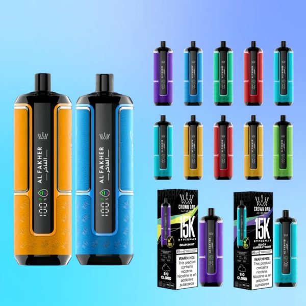 Al Fakher Crown Bar Hypermax 15000 Puffs | E papierosy Polska