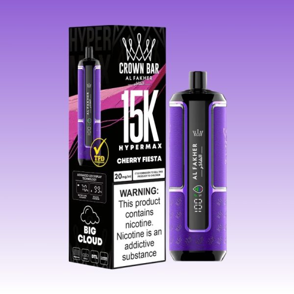 Al Fakher Crown Bar Hypermax 15000 Puffs | E papierosy Polska Al Fakher Crown Bar Hypermax 15000 Puffs | E papierosy Polska