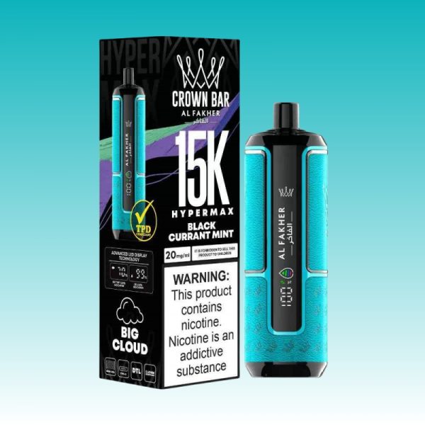 Al Fakher Crown Bar Hypermax 15000 Puffs | E papierosy Polska Al Fakher Crown Bar Hypermax 15000 Puffs | E papierosy Polska