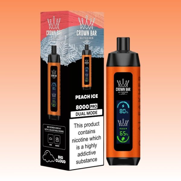 Al Fakher Crown Bar 8000 Pro Puffs | E papierosy Polska Al Fakher Crown Bar 8000 Pro Puffs | E papierosy Polska
