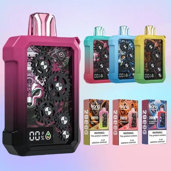 Bang Mechanical Gear 18000 Puffs | E papierosy Polska Bang Mechanical Gear 18000 Puffs | E papierosy Polska