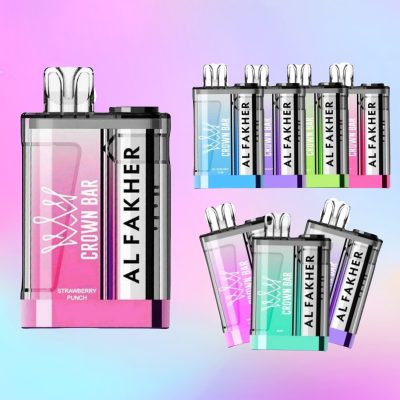 Al Fakher Crown Bar Crystal 9000 Puffs | E papierosy Polska Al Fakher Crown Bar Crystal 9000 Puffs | E papierosy Polska