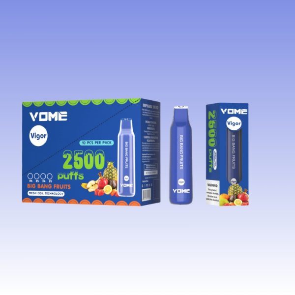 Fumot Vome Vigor 2500 Puffs | E papierosy Polska Fumot Vome Vigor 2500 Puffs | E papierosy Polska