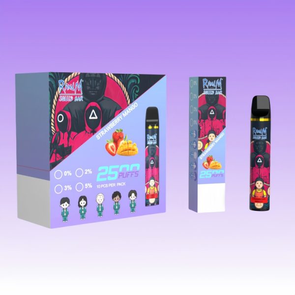 Randm Squid Bar 2500 Puffs | E papierosy Polska Randm Squid Bar 2500 Puffs | E papierosy Polska