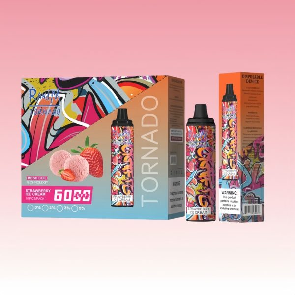 Randm Tornado 6000 Puffs | E papierosy Polska Randm Tornado 6000 Puffs | E papierosy Polska
