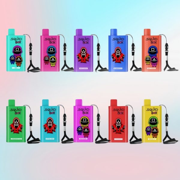 Randm Squid Box 5200 Puffs | E papierosy Polska Randm Squid Box 5200 Puffs | E papierosy Polska