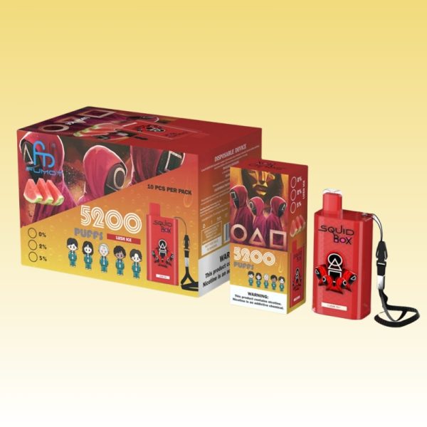 Randm Squid Box 5200 Puffs | E papierosy Polska Randm Squid Box 5200 Puffs | E papierosy Polska