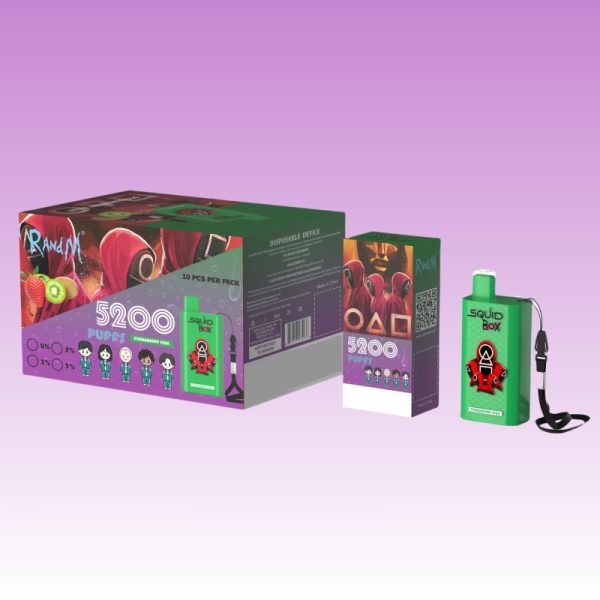 Randm Squid Box 5200 Puffs | E papierosy Polska Randm Squid Box 5200 Puffs | E papierosy Polska