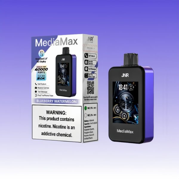 JNR Mediamax 40000 Puffs | E papierosy Polska JNR Mediamax 40000 Puffs | E papierosy Polska