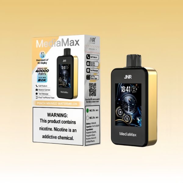 JNR Mediamax 40000 Puffs | E papierosy Polska JNR Mediamax 40000 Puffs | E papierosy Polska