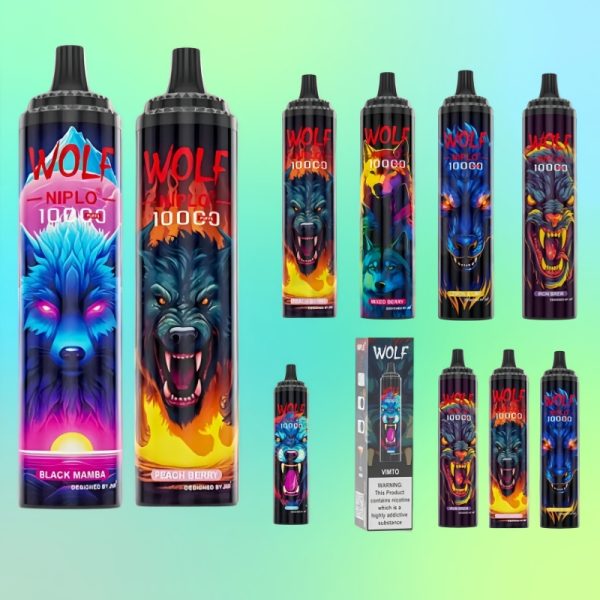 JNR Wolf Niplo 10000 Puffs | E papierosy Polska JNR Wolf Niplo 10000 Puffs | E papierosy Polska