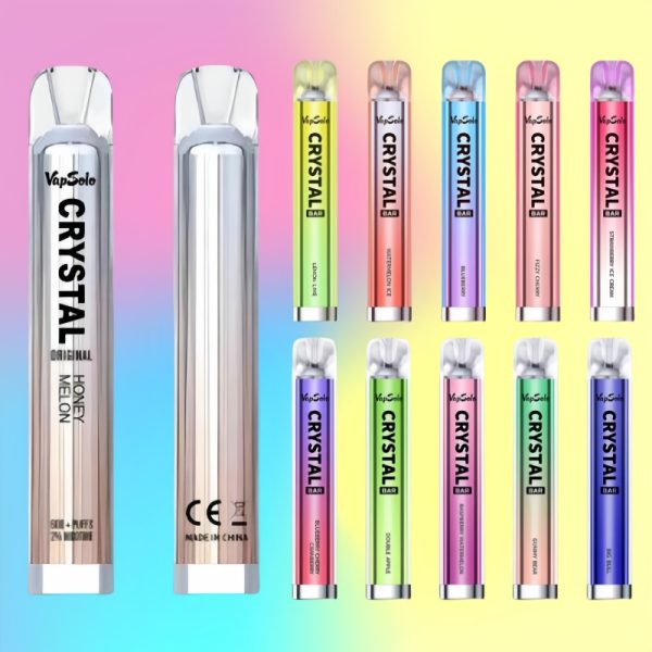 Vapsolo Crystal 600 Puffs | E papierosy Polska Vapsolo Crystal 600 Puffs | E papierosy Polska