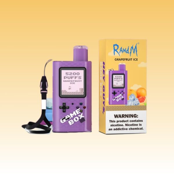 Randm Game Box 5200 Puffs | E papierosy Polska Randm Game Box 5200 Puffs | E papierosy Polska
