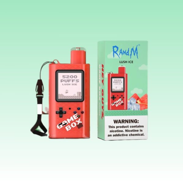 Randm Game Box 5200 Puffs | E papierosy Polska Randm Game Box 5200 Puffs | E papierosy Polska