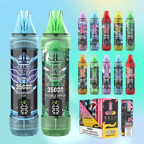 Bang King Tornado 35000 Puffs | E papierosy Polska Bang King Tornado 35000 Puffs | E papierosy Polska