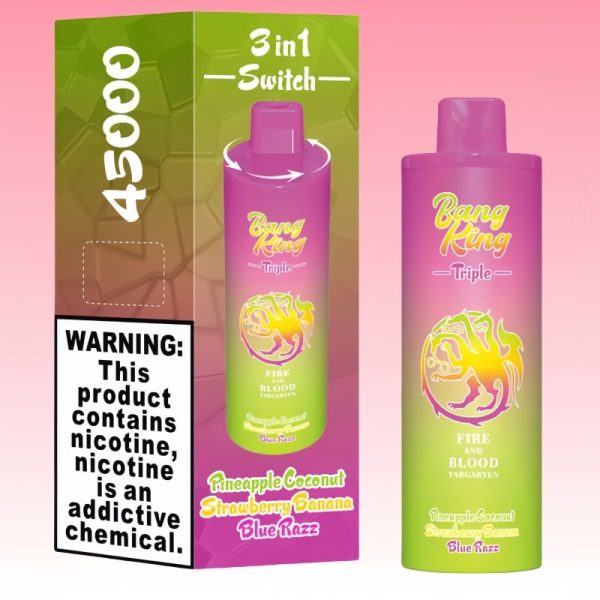 Bang King Triple 45000 Puffs | E papierosy Polska Bang King Triple 45000 Puffs | E papierosy Polska