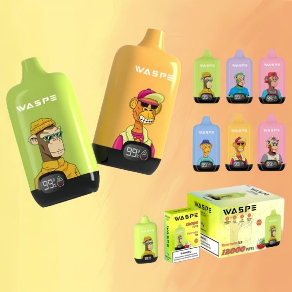 Waspe Digital Box 12000 Puffs | E papierosy Polska Waspe Digital Box 12000 Puffs | E papierosy Polska