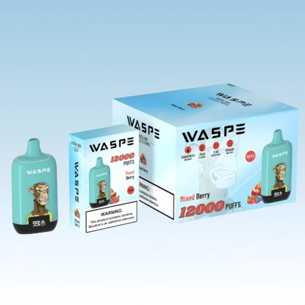 Waspe Digital Box 12000 Puffs | E papierosy Polska Waspe Digital Box 12000 Puffs | E papierosy Polska