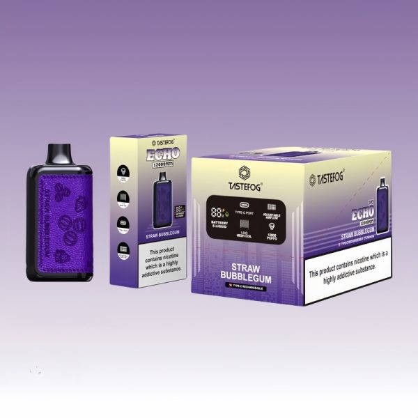 Tastefog Echo Digital Box 12000 Puffs | E papierosy Polska Tastefog Echo Digital Box 12000 Puffs | E papierosy Polska