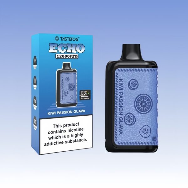 Tastefog Echo Digital Box 12000 Puffs | E papierosy Polska Tastefog Echo Digital Box 12000 Puffs | E papierosy Polska
