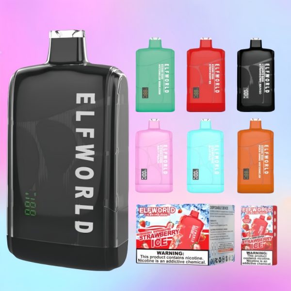 Elfworld Ice King 8500 Puffs | E papierosy Polska