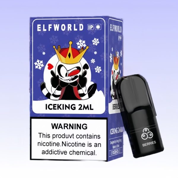 Elfworld Iceking Pod 600 Puffs | E papierosy Polska Elfworld Iceking Pod 600 Puffs | E papierosy Polska
