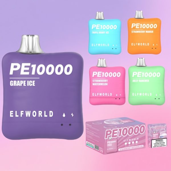 Elfworld PE 10000 Puffs | E papierosy Polska Elfworld PE 10000 Puffs | E papierosy Polska