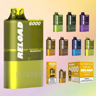 Elfworld Relaod 6000 Puffs Kit | E papierosy Polska Elfworld Relaod 6000 Puffs Kit | E papierosy Polska
