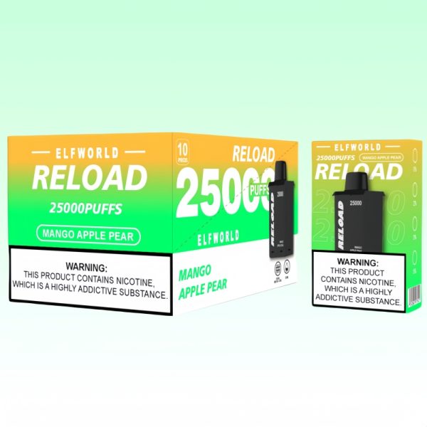 Elfworld Reload 25000 Puffs | E papierosy Polska Elfworld Reload 25000 Puffs | E papierosy Polska