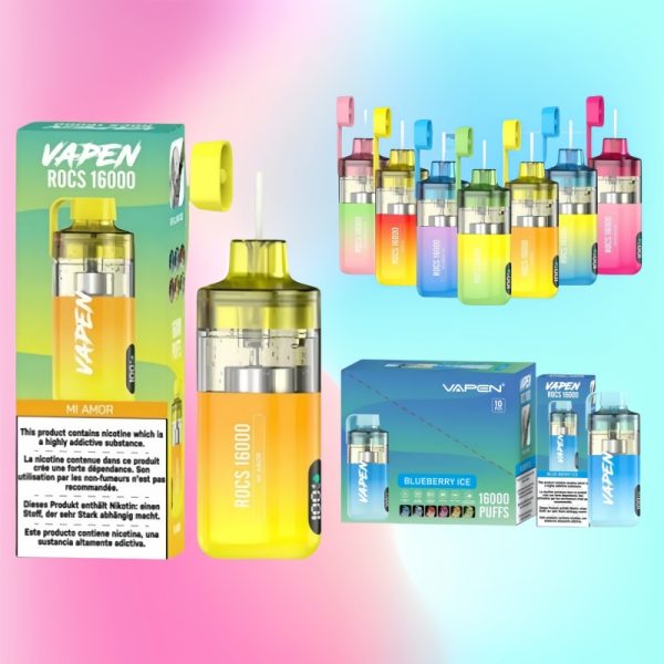 Vapen Rocs 16000 Puffs | E papierosy Polska