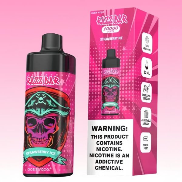 Razz Bar 10000 Puffs | E papierosy Polska Razz Bar 10000 Puffs | E papierosy Polska