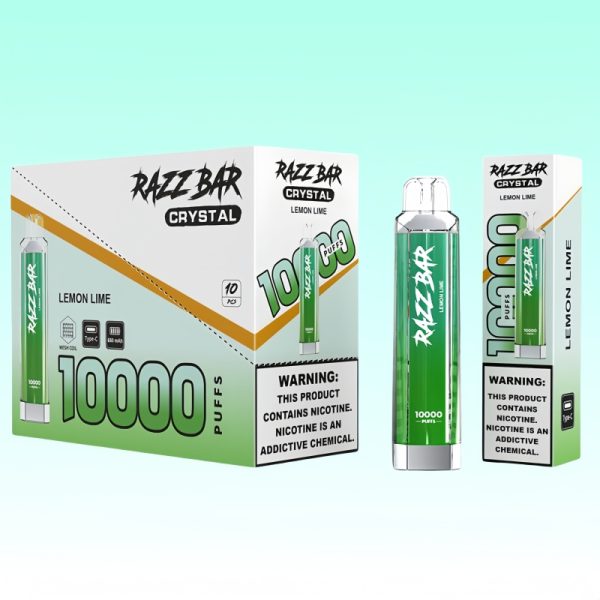 Razz Bar Crystal 10000 Puffs | E papierosy Polska Razz Bar Crystal 10000 Puffs | E papierosy Polska
