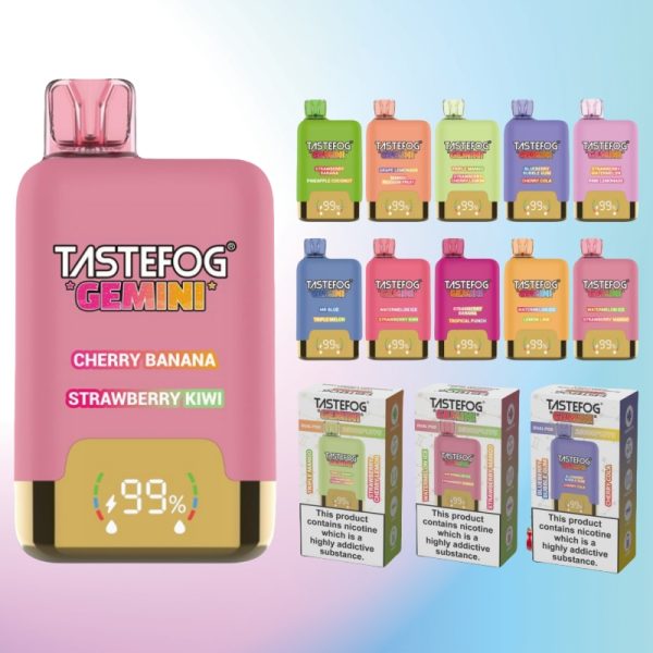 Tastefog Gemini 25000 Puffs | E papierosy Polska Tastefog Gemini 25000 Puffs | E papierosy Polska