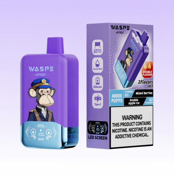 Waspe Aiviou 40000 Puffs | E papierosy Polska Waspe Aiviou 40000 Puffs | E papierosy Polska