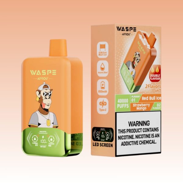 Waspe Aiviou 40000 Puffs | E papierosy Polska Waspe Aiviou 40000 Puffs | E papierosy Polska