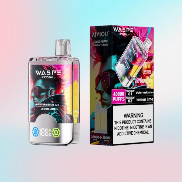 Waspe Crystal 40000 Puffs | E papierosy Polska Waspe Crystal 40000 Puffs | E papierosy Polska