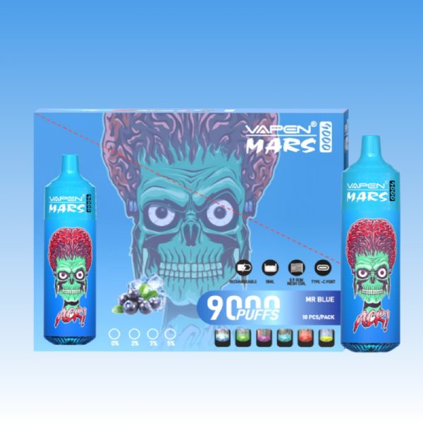 Vapen Mars 9000 Puffs | E papierosy Polska Vapen Mars 9000 Puffs | E papierosy Polska