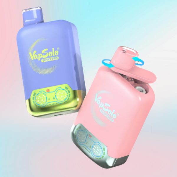Vapsolo Twins Pro 50k Puffs | E papierosy Polska Vapsolo Twins Pro 50k Puffs | E papierosy Polska