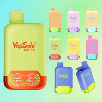 Vapsolo Twins Pro 50k Puffs | E papierosy Polska Vapsolo Twins Pro 50k Puffs | E papierosy Polska