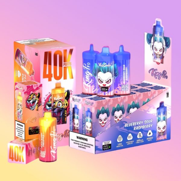 Vapsolo King Pro 40k Puffs | E papierosy Polska Vapsolo King Pro 40k Puffs | E papierosy Polska