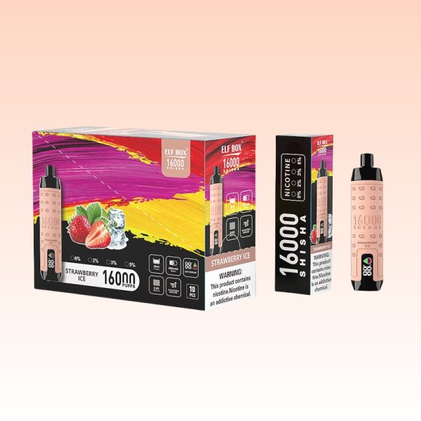 ELF BOX Shisha 16000 Puffs | E papierosy Polska ELF BOX Shisha 16000 Puffs | E papierosy Polska