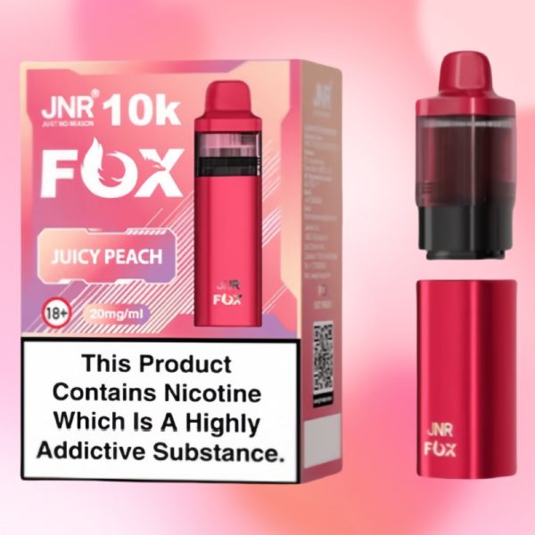 JNR FOX 10K Puffs | E papierosy Polska JNR FOX 10K Puffs | E papierosy Polska