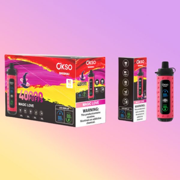 Okso Shisha Max 40k Puffs | E papierosy Polska Okso Shisha Max 40k Puffs | E papierosy Polska