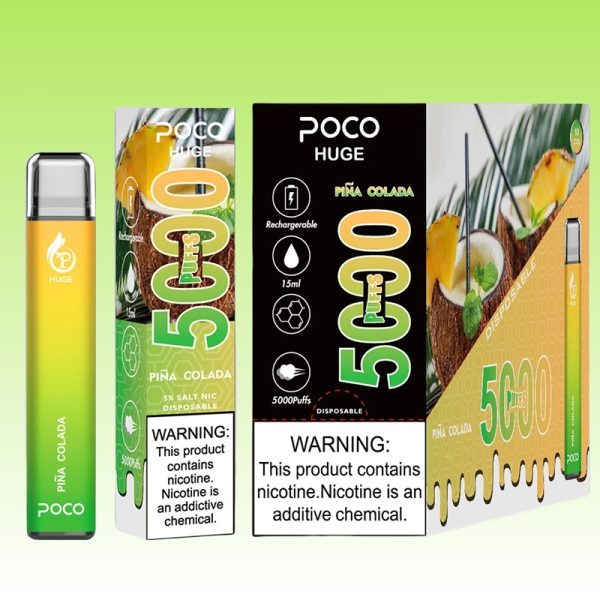 POCO Huge 5000 Puffs | E papierosy Polska POCO Huge 5000 Puffs | E papierosy Polska