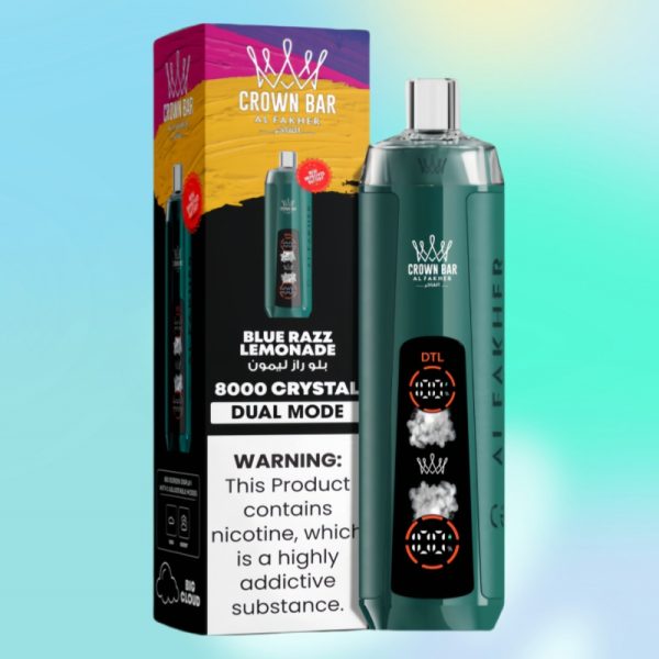 Al Fakher Crystal 8000 Puffs | E papierosy Polska Al Fakher Crystal 8000 Puffs | E papierosy Polska