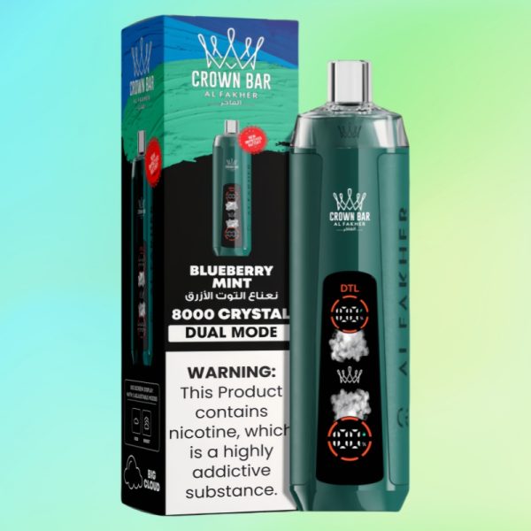 Al Fakher Crystal 8000 Puffs | E papierosy Polska Al Fakher Crystal 8000 Puffs | E papierosy Polska
