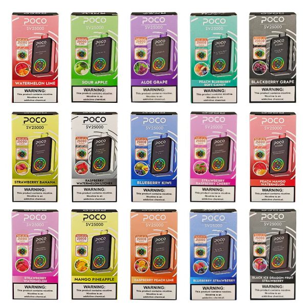 POCO SV 25000 Puffs | E papierosy Polska POCO SV 25000 Puffs | E papierosy Polska