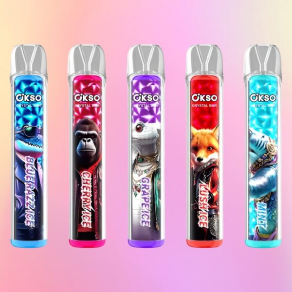 OKSO Crystal Bar 800 Puffs | E papierosy OKSO Crystal Bar 800 Puffs | E papierosy