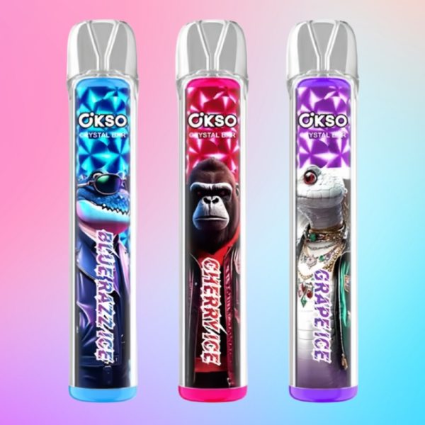 OKSO Crystal Bar 800 Puffs | E papierosy OKSO Crystal Bar 800 Puffs | E papierosy