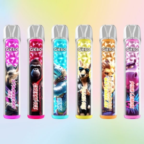 OKSO Crystal Bar 800 Puffs | E papierosy OKSO Crystal Bar 800 Puffs | E papierosy